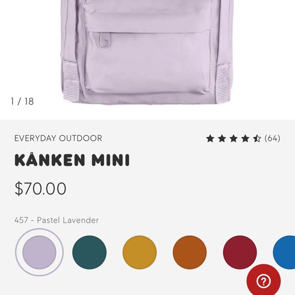 Fjallraven Kanken Mini - Picture 15 of 15